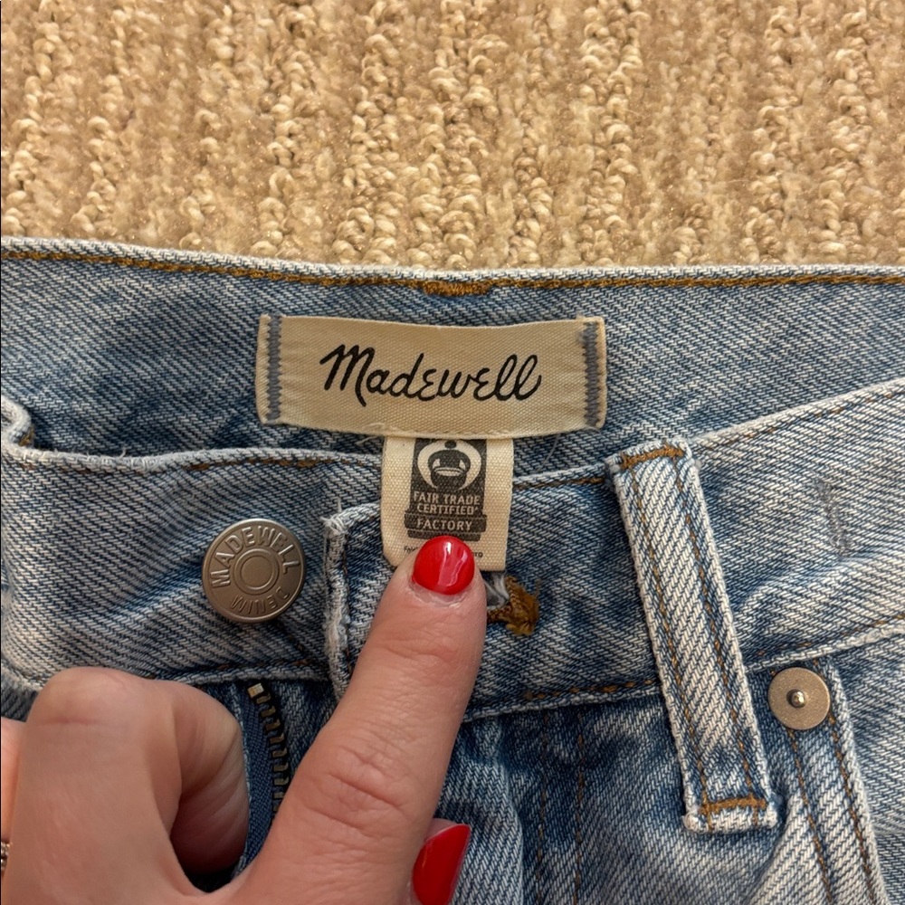 Madewell super wide leg jeans - Picture 2 of 3
